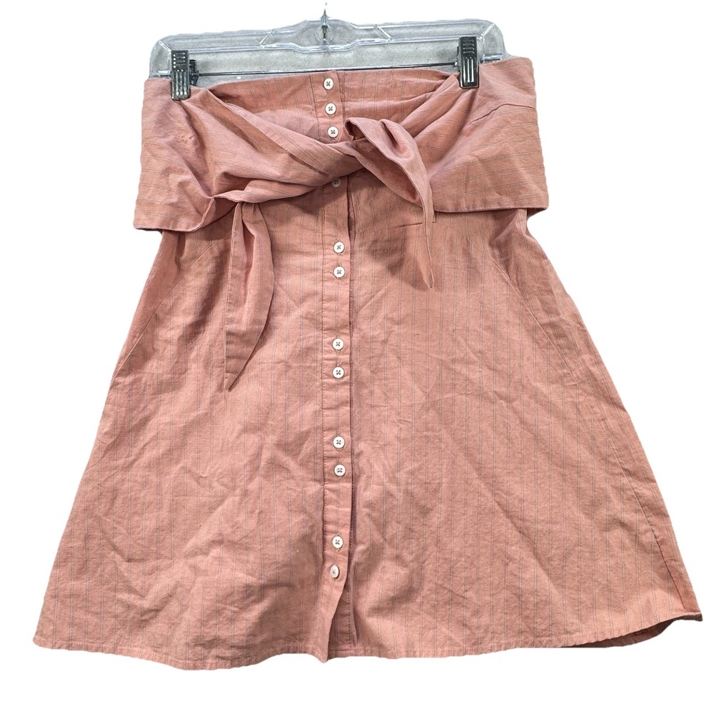 Free People Size Small Smocked Tunic Strapless Or Mini Dress Beach Coastal Boho